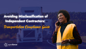 transportation compliance for independent contractors