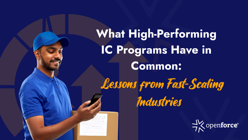 Independent contractor management program dashboard highlighting onboarding and compliance at scale 