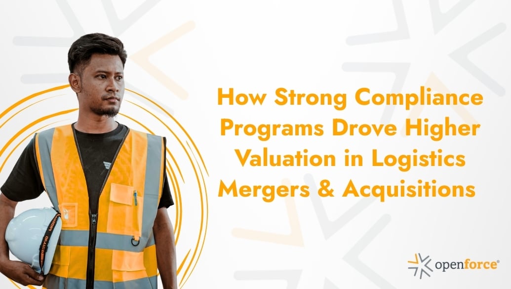 Strong compliance programs higher valuation in logistics mergers and aquisitions