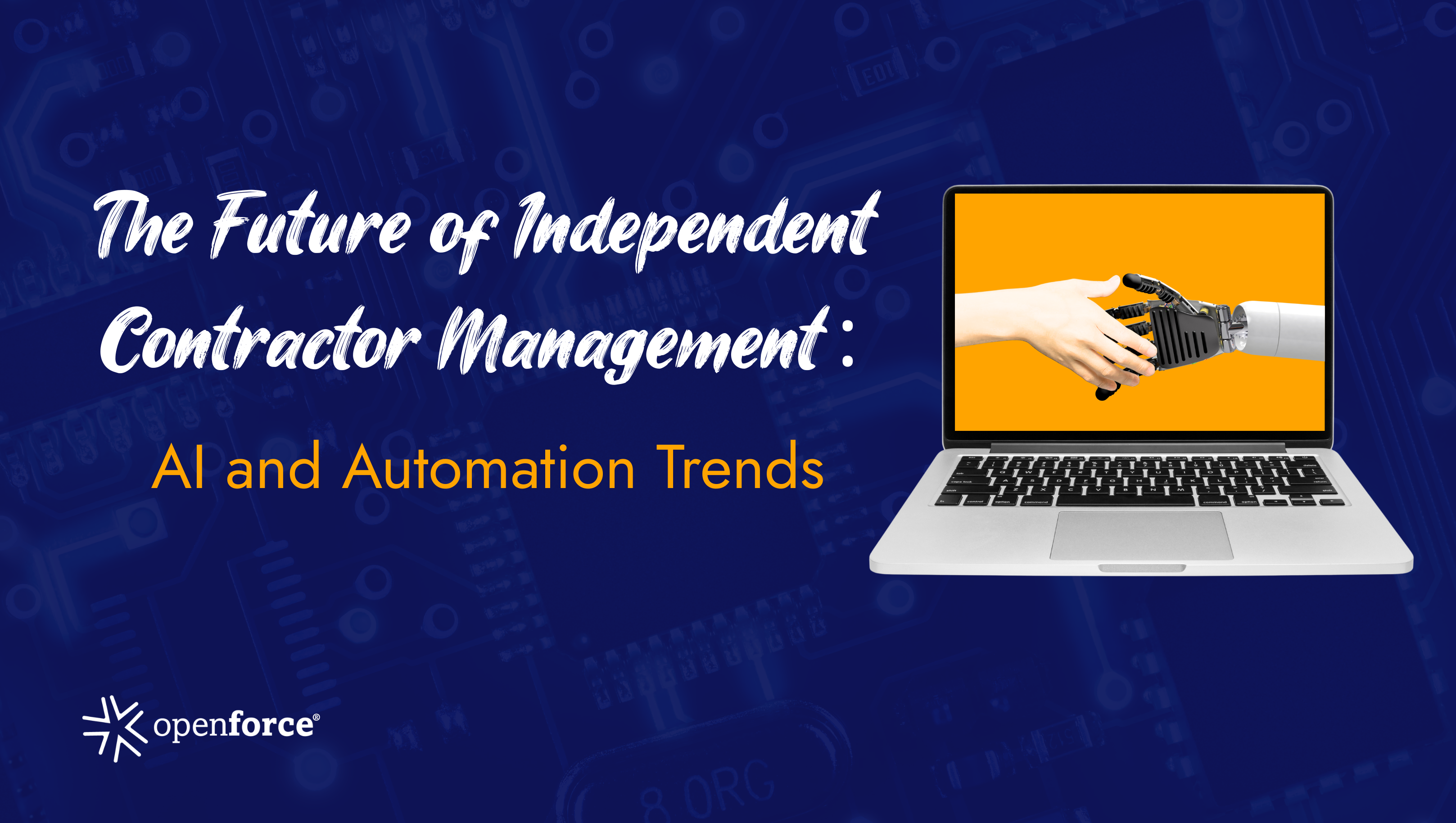 AI-powered contract management dashboard automating independent contractor agreements to improve compliance and streamline business operations.